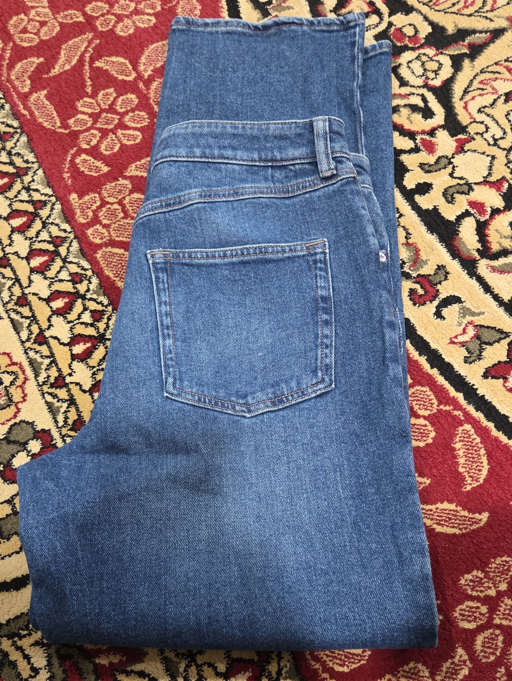 Rewash Straight Blue Denim Jeans